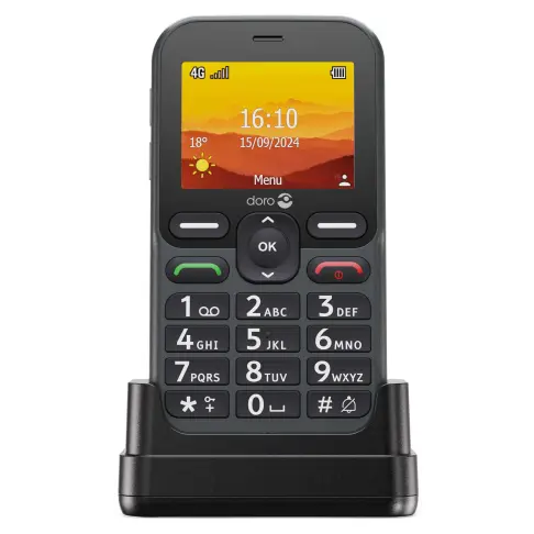 Téléphone mobile DORO LEVAL10GRAPHITE - 1