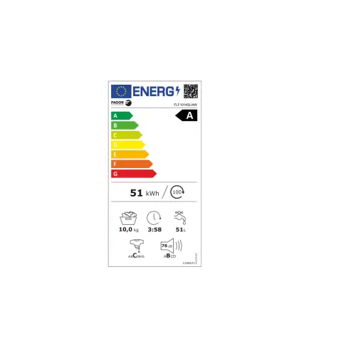 Lave linge hublot FAGOR FLF1014SLIAW - 9
