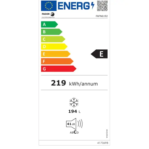 Congélateur armoire FAGOR FAFN6192 - 5
