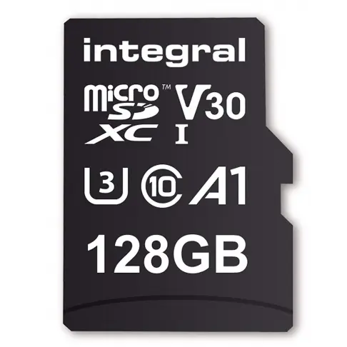 Cartes micro sd INTEGRAL INMSDX 128 G-100/90 V 30 - 1