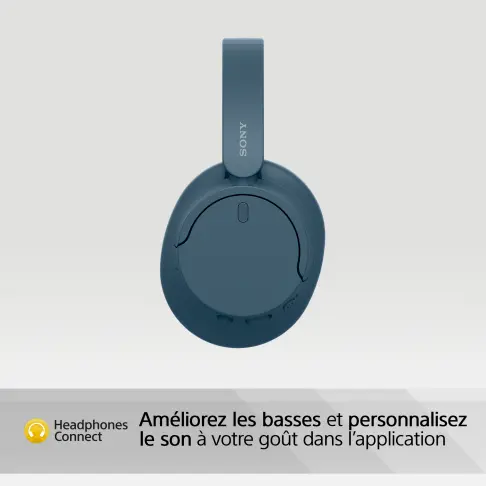 Casque sans fil SONY WHCH720NBLEU - 10