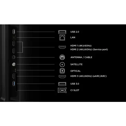 Tv led 43'' TCL 43P79L - 8