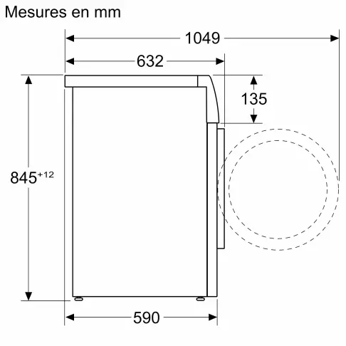 Lave-linge frontal BOSCH WGJ244AMFR - 13