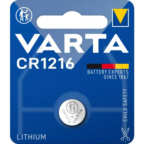 Pile bouton VARTA 6216101401 - 1