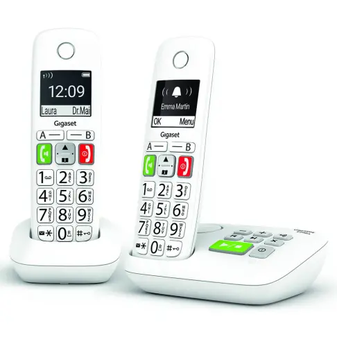 Telephone sans fil GIGASET SIEMENS GIGA E 290 A DUO BLANC - 1 Telephone sans fil GIGASET SIEMENS GIGA E 290 A DUO BLANC - 1
