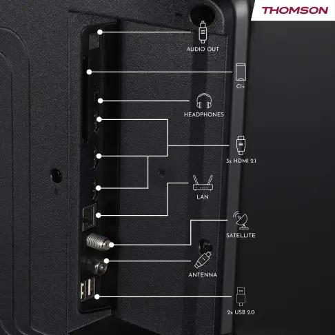 Tv led 50'' THOMSON 50UF4S35 - 4