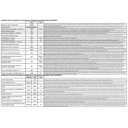 Hotte Decor Elica Wake Blf 80 Mda