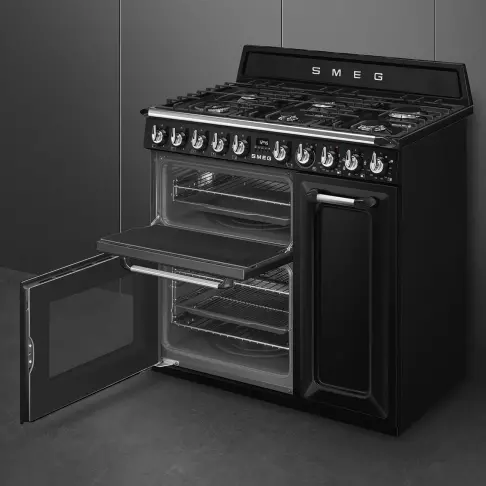 Piano cuisson dessus gaz SMEG GAMME ELITE TR 93 BL - 5