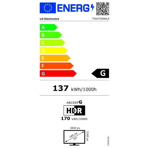 Tv led 75'' LG 75UA75006LA - 7