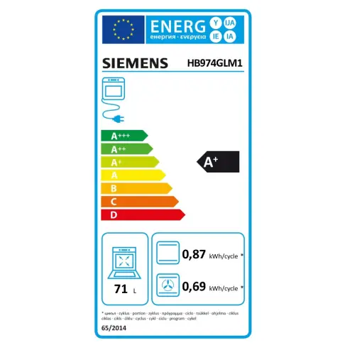 Four pyrolyse SIEMENS HB974GLM1 - 11