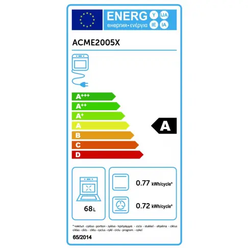 Cuisinière dessus gaz AMICA ACME2005X - 6