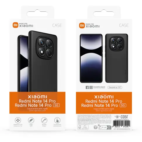 Coque de protection XIAOMI WICOQUENOTE14PRO5GN - 4