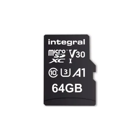 Cartes micro sd INTEGRAL INMSDX64G-100V30 - 1