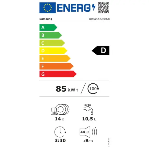 Lave-vaisselle 60 cm SAMSUNG DW60CG550FSR - 4