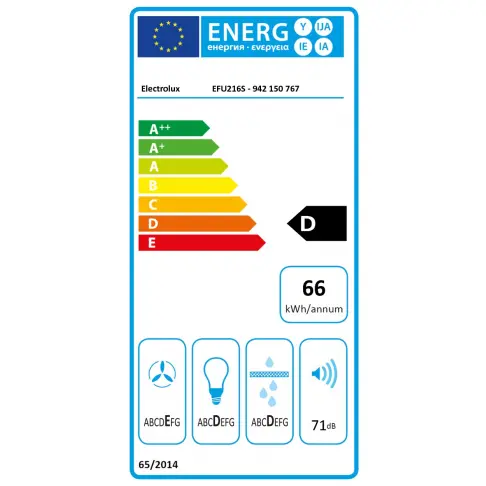 Hotte visiere ELECTROLUX EFU 216 S - 2