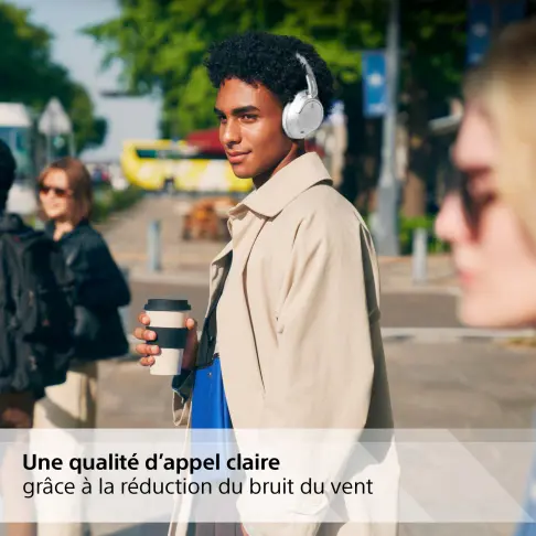 Casque sans fil SONY WHCH720NBLANC - 8