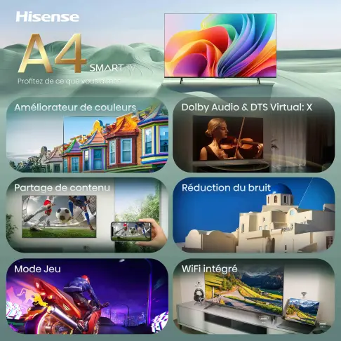 Tv led 32'' HISENSE 32A4S - 3