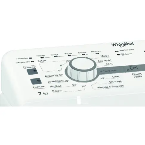 Lave linge top WHIRLPOOL TDLR7220SSFR/N - 3