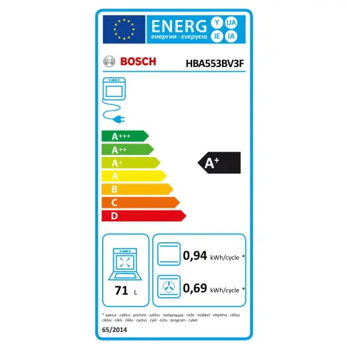 Four hydrolyse - écolyse BOSCH HBA553BV3F - 5