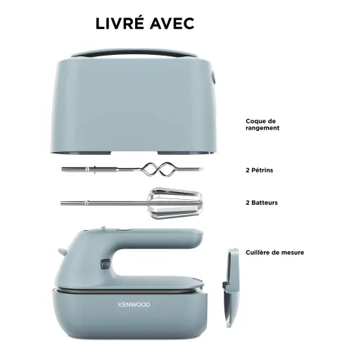 Batteur KENWOOD HMP40.000GY - 17