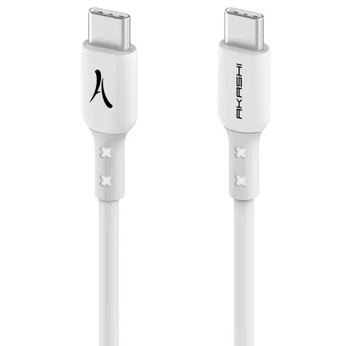 Câble usb AKASHI ALTCABLTCTCWH - 2