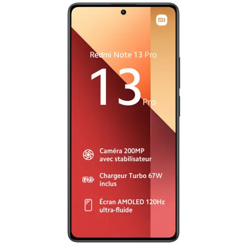 Smartphone XIAOMI REDMINOTE13PRO512NOIR - 2