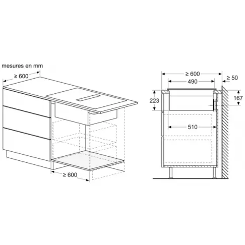 Table aspirante BOSCH PIE611B15E - 5