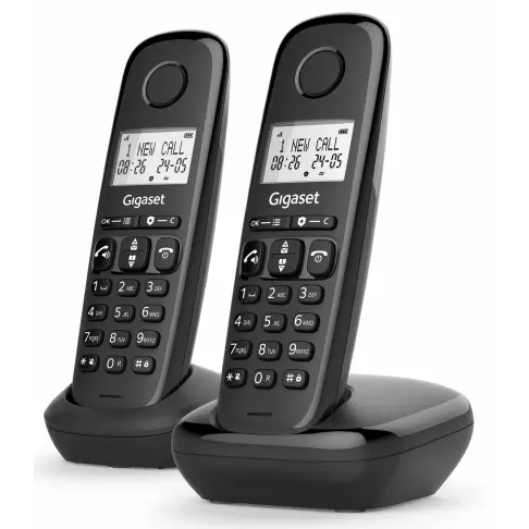 Téléphone sans fil GIGASET BASIC100DUONOIR - 2
