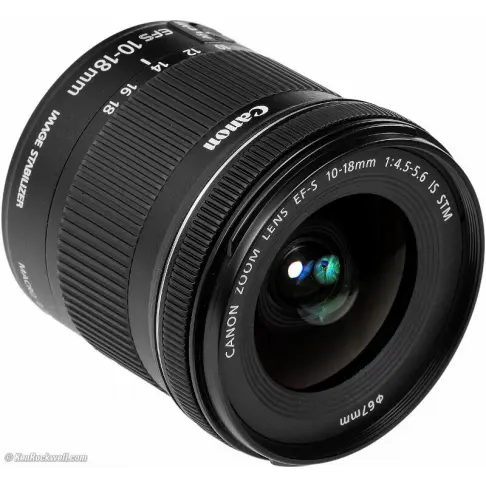 Optique zoom pour appareil photo reflex numerique CANON EF-S 10-18/4.5-5.6 IS STM - 3