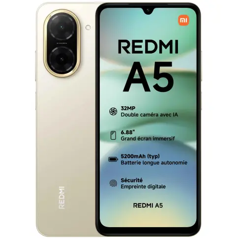 Smartphone XIAOMI REDMIA5GOLD - 1