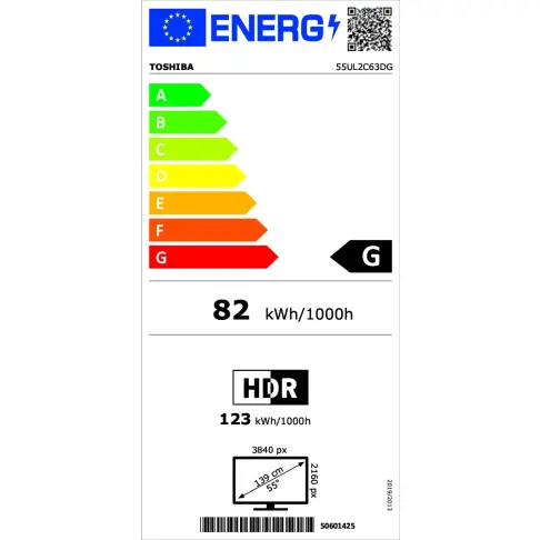 Télé led 55 pouces TOSHIBA 55UL2C63DG - 5