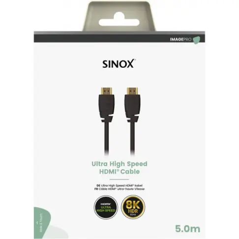 Connectique vidéo SINOX SXV03075 - 2
