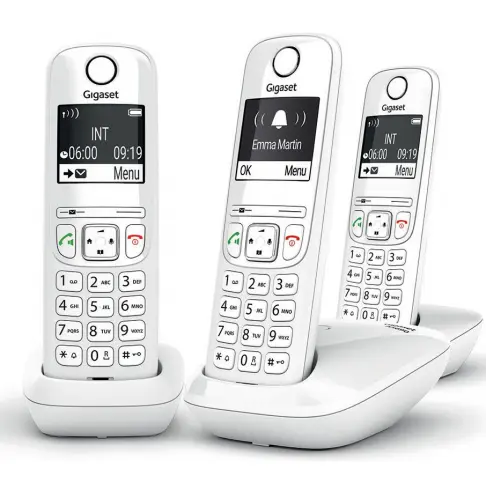 Téléphone sans fil GIGASET SIEMENS GIGA AS 690 TRIO BLANC - 1