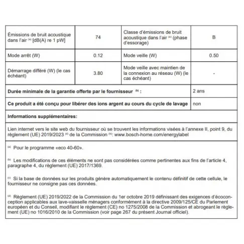 Lave-linge frontal BOSCH WAJ24027FF - 4