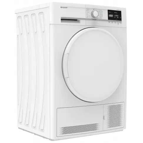 Seche linge frontal SHARP KDGCB 7 S 7 PW 9 - 3