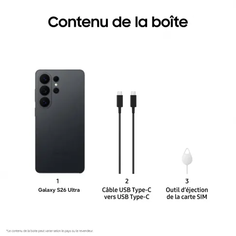 Smartphone SAMSUNG GALAXYS26ULTRABLANC512 - 13