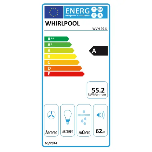 Table induction avec hotte intégrée WHIRLPOOL WVH92K/1 - 4
