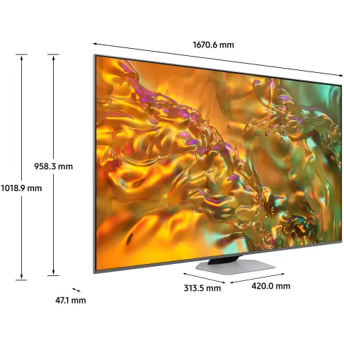 Télé led 65'' SAMSUNG TQ75Q80D - 2