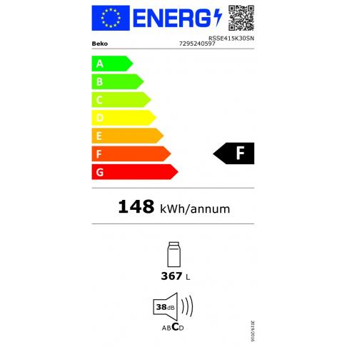 Réfrigérateur 1 porte BEKO RSSE415K30SN - 7