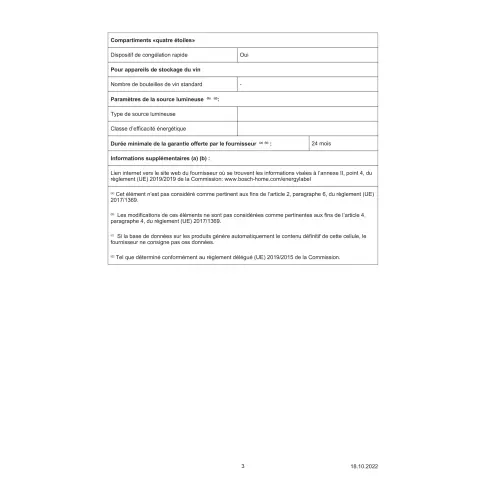 Congélateur armoire BOSCH GSN33EWEV - 7