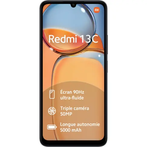 Smartphone XIAOMI REDMI13C128NOIR - 2