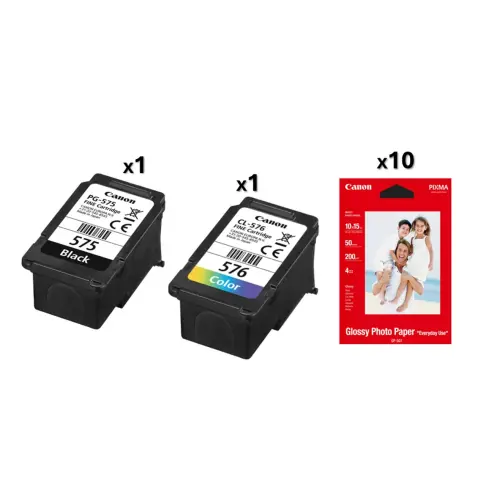 Pack cartouche d'encre CANON PACKPG-575/CL-576 - 1
