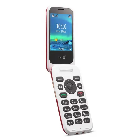 Téléphone mobile DORO 6880ROUGE - 2