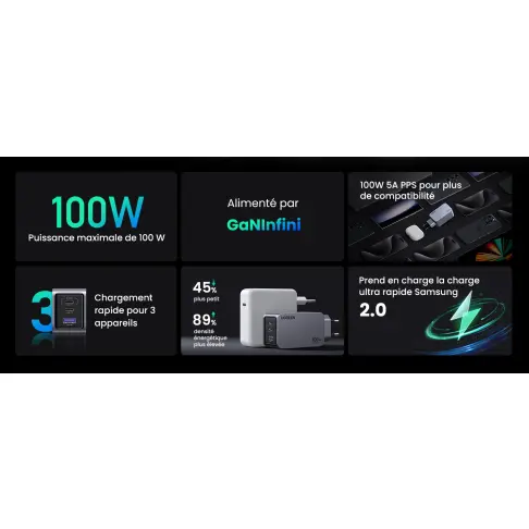 Chargeur secteur UGREEN 25874 - 17