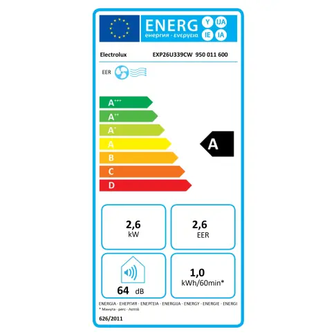 Climatisation monobloc ELECTROLUX EXP26U339CW - 2