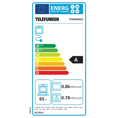 Four pyrolyse TELEFUNKEN TFKMP64X2 - 2
