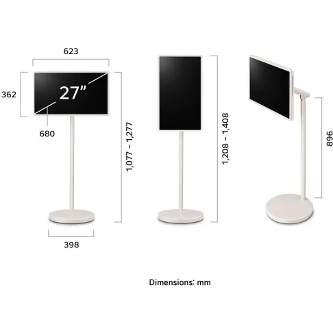 Télé led 27'' LG 27LX6TDGA - 4