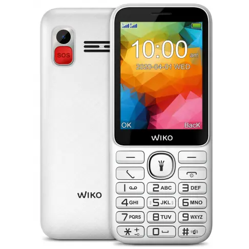 Téléphone mobile WIKO F 200 LS BLANC - 1