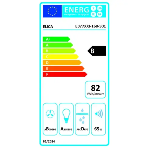 Hotte décorative ELICA STRIPE BL A 90 LX - 4