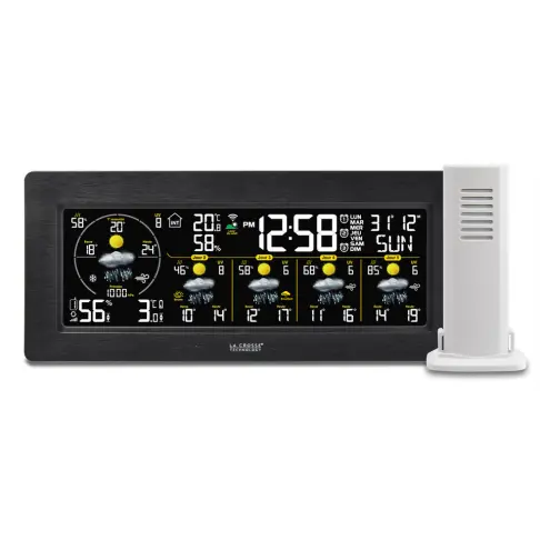 Station météo LA CROSSE TECHNOLOGY SW404-BLA - 1